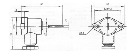 Схема термопреобразователя ТСП-8045Р