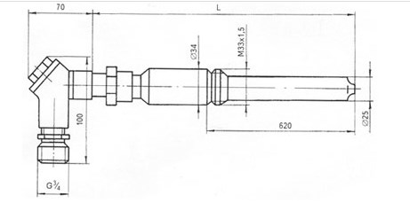 Схема термопреобразователя ТПР-0573
