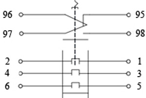 Рис.1. Электрическая принципиальная схема реле РТЛ-1014
