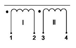 Рис.2. Схема подключения дросселя Д207НВ