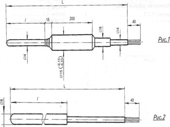Рис.1. Схема ТХА-1449 термоэлектрического преобразователя 